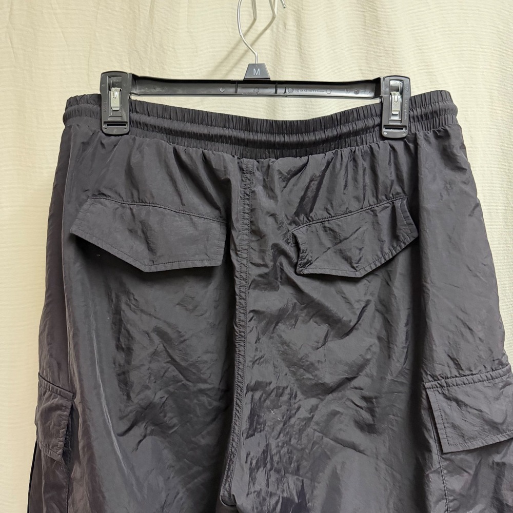 Victoria's Secret PINK Women Black Windbreaker Cargo Jogger Pants Logo Medium - Picture 6 of 6